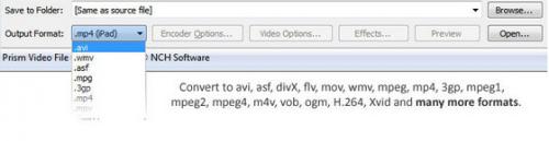 Prism Plus Video File Converter (โปรแกรมแปลงไฟล์วิดีโอ แบบง่าย ใน 3 ขั้นตอน) : 