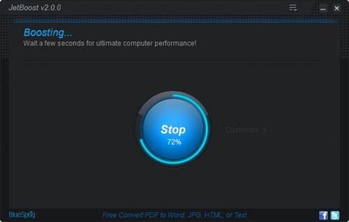 โหลดโปรแกรม JetBoost โหลดโปรแกรม JetBoost