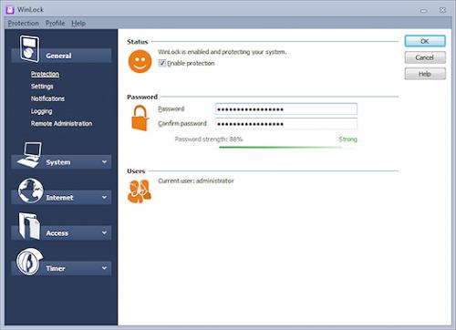 โปรแกรมล็อกคอมพิวเตอร์ WinLock