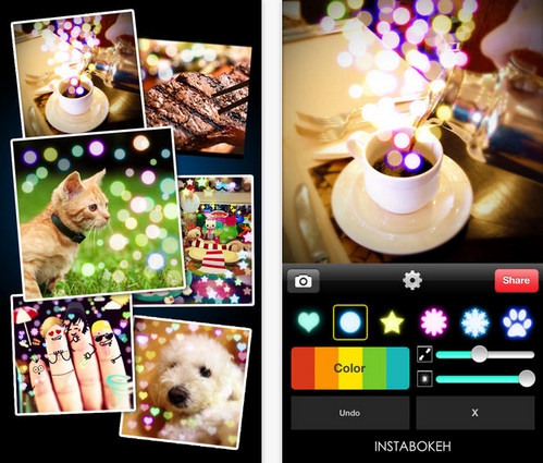 App แต่งรูป Bokeh Camera FX