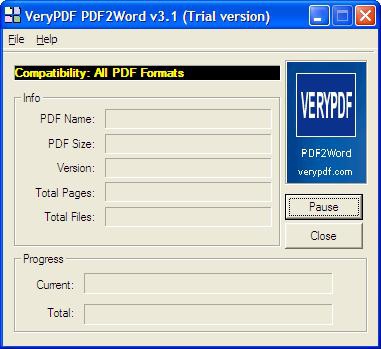 PDF to Word Converter (โปรแกรมแปลงไฟล์ PDF เป็นไฟล์ Word) : 