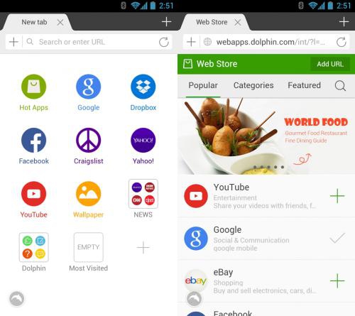 โหลด Dolphin Browser โหลด Dolphin Browser