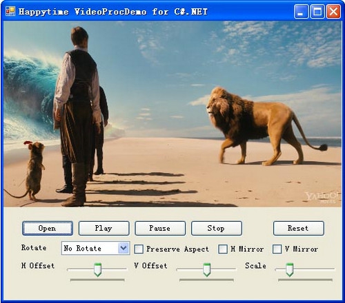 โปรแกรมหมุนวิดีโอฟรี Video Process Filter
