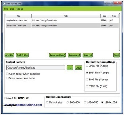โปรแกรมแปลงไฟล์ PDF เป็น JPG