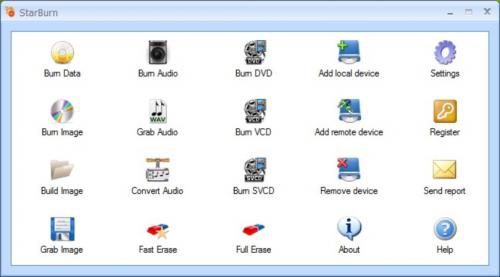 โปรแกรมเขียนแผ่น StarBurn