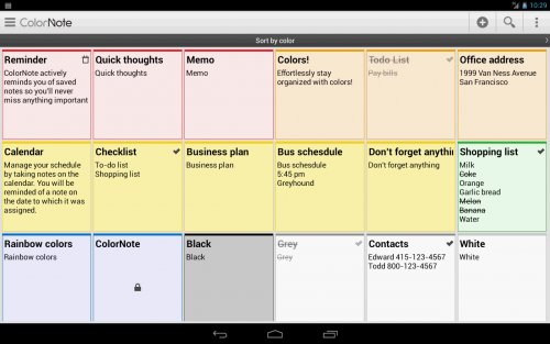 แอปสมุดโน้ต