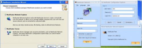 โปรแกรมรีโมทคอม NeoRouter