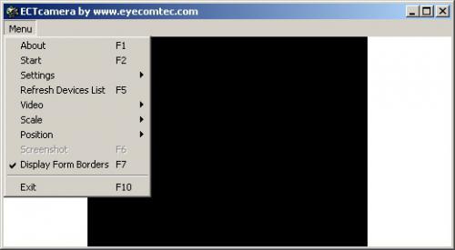 โหลดโปรแกรม ECTCamera