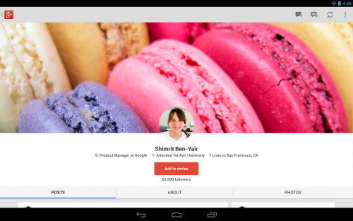 โหลด Google+