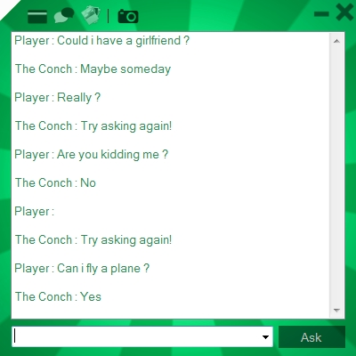 โปรแกรมหอยวิเศษ The Magic Conch