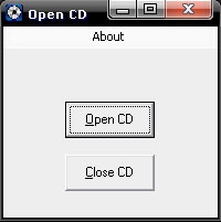 Open CD (โปรแกรม OpenCD เปิดถาด ไดร์ฟ CD DVD จากเครื่อง) : 