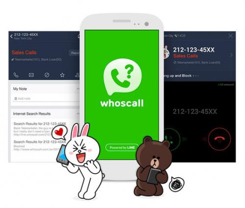 App LINE whoscall App LINE whoscall