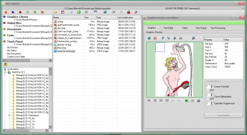 โปรแกรมแต่งรูป Bitmap2LCD