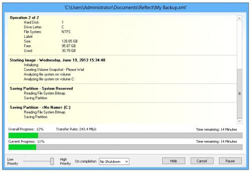 โปรแกรมสำรองข้อมูล Macrium Reflect Free โปรแกรมสำรองข้อมูล Macrium Reflect Free