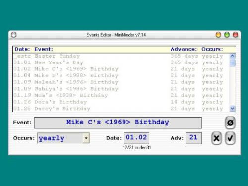 โปรแกรม MiniMinder