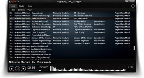 โหลดโปรแกรม Metal Player