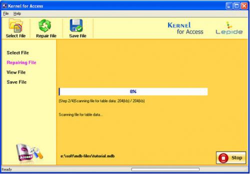 โปรแกรมซ่อมฐานข้อมูล Access Repair Software