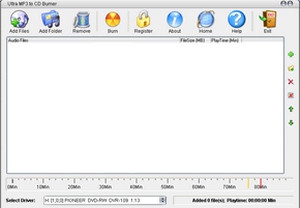 โปรแกรมไรท์แผ่นเพลง Ultra MP3 to CD Burner โปรแกรมไรท์แผ่นเพลง Ultra MP3 to CD Burner