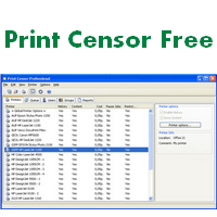 Print Censor Free (โปรแกรม Print Censor Free จัดการระบบเครื่องพิมพ์ในวงเครือข่าย)