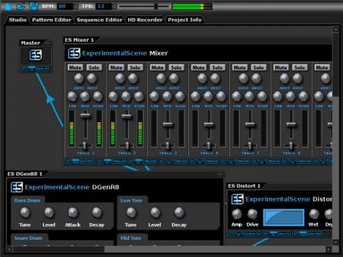 โปรแกรมแต่งเพลง DarkWave Studio โปรแกรมแต่งเพลง DarkWave Studio
