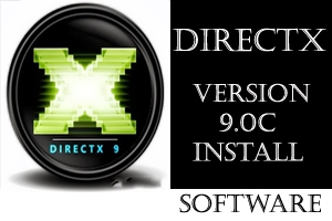โลโก้โปรแกรม DirectX 9.0C โลโก้โปรแกรม DirectX 9.0C