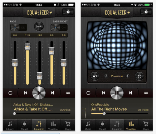 App สำหรับการเล่นเพลง Equalizer mp3 Player App สำหรับการเล่นเพลง Equalizer mp3 Player