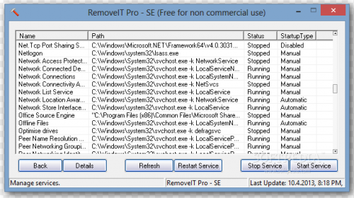 โปรแกรมสแกนไวรัส RemoveIT Pro