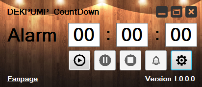 โปรแกรมนับเวลาถอยหลัง DEKPUMP CountDown