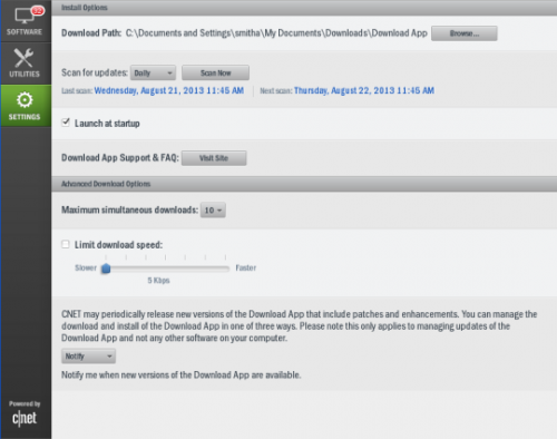 โปรแกรมช่วยดาวน์โหลด Download App
