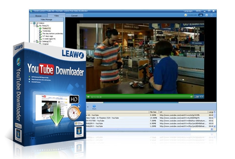 โปรแกรมดาวน์โหลดคลิป Leawo YouTube Downloader โปรแกรมดาวน์โหลดคลิป Leawo YouTube Downloader