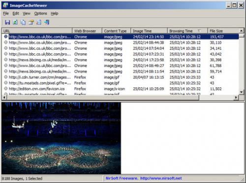 โปรแกรมดูรูป ImageCacheViewer