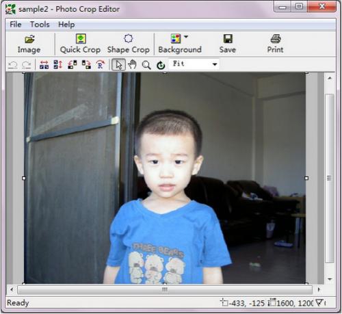 โปรแกรมแต่งรูป Photo Crop Editor