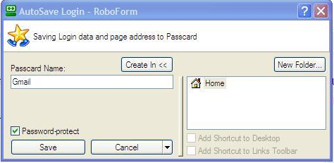 RoboForm (โปรแกรมช่วยจำ Username Password) : 