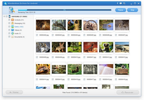 Dr Fone for Android โปรแกรมจัดการ Android Dr Fone for Android โปรแกรมจัดการ Android