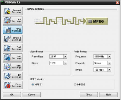VIDEOzilla (โปรแกรมแปลงวิดีโอ ยอดนิยม) : 
