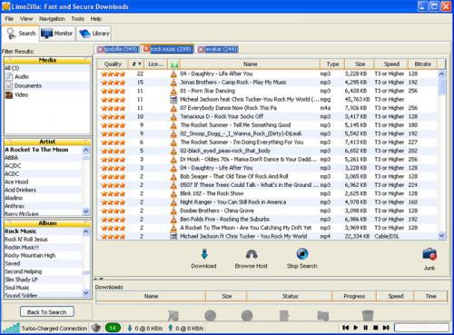 โปรแกรมโหลดบิท LimeZilla