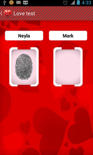 Love test calculator App ทดสอบความรัก