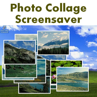 Photo Collage Screensaver : 