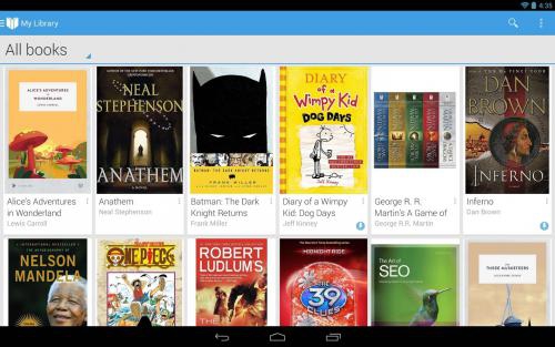 Google Play Books อ่านหนังสือ