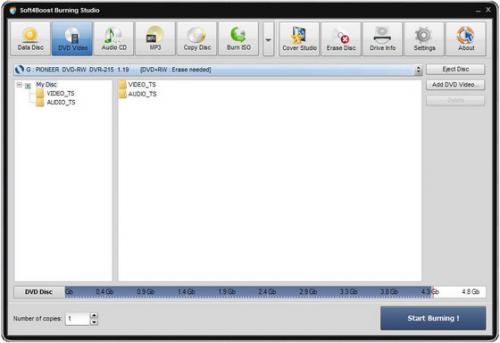 ดาวน์โหลดโปรแกรม Soft4Boost Burning Studio ดาวน์โหลดโปรแกรม Soft4Boost Burning Studio