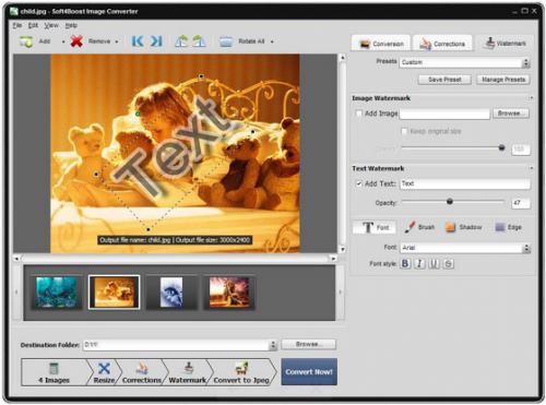โปรแกรมแปลงไฟล์ Soft4Boost Image Converter โปรแกรมแปลงไฟล์ Soft4Boost Image Converter