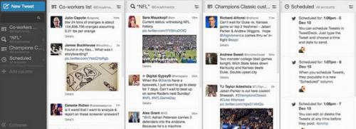 ดาวน์โหลดโปรแกรม TweetDeck
