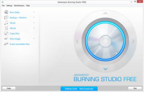 โปรแกรม Ashampoo Burning Studio Free โปรแกรม Ashampoo Burning Studio Free
