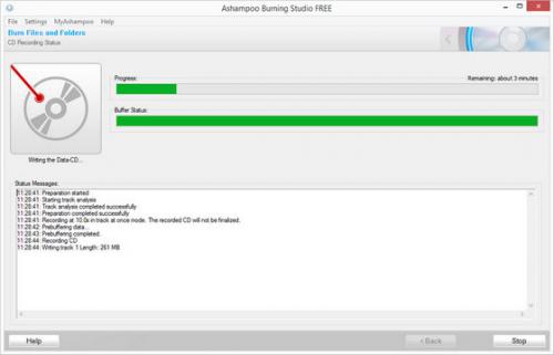 โปรแกรมไรท์แผ่น Ashampoo Burning Studio Free โปรแกรมไรท์แผ่น Ashampoo Burning Studio Free