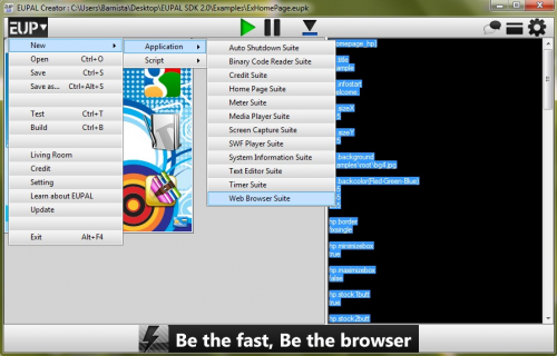 EUPAL SDK (ชุดพัฒนาโปรแกรมด้วยภาษา EUPAL) : 