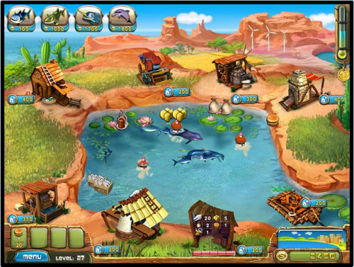 เกมส์เลี้ยงปลา Fishers Family Farm เกมส์เลี้ยงปลา Fishers Family Farm
