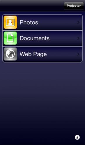 แอปพลิเคชัน Epson iProjection