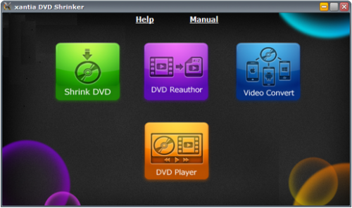 โปรแกรม Xantia DVD Suite