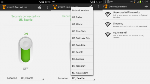 แอปป้องกันการใช้เน็ต avast! SecureLine VPN แอปป้องกันการใช้เน็ต avast! SecureLine VPN