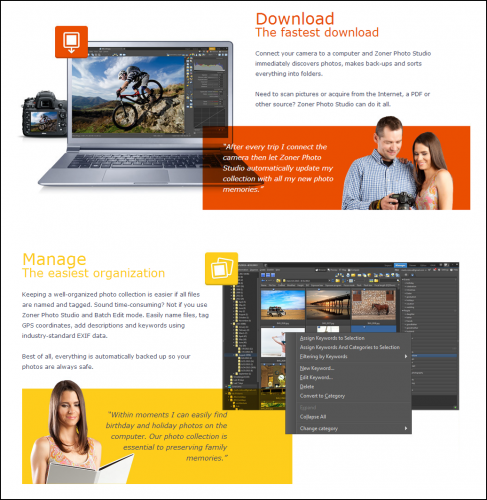 Zoner Photo Studio (โปรแกรมแต่งรูป แชร์รูป) : 